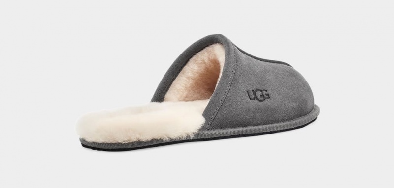 Kapcie Męskie Ugg Scuff Ciemny Szare | TZS-786952