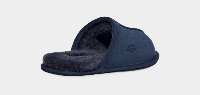 Kapcie Męskie Ugg Scuff Niebieskie | UAI-934650