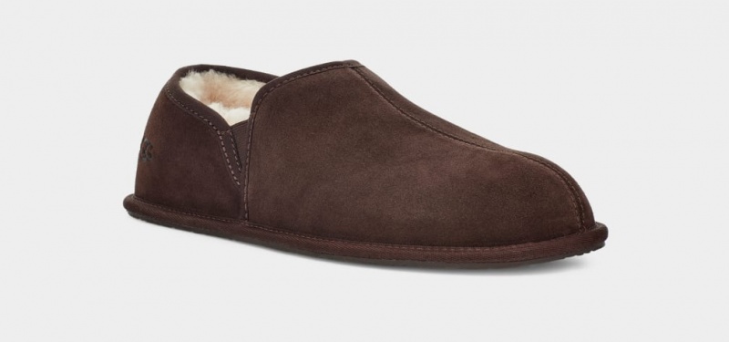 Kapcie Męskie Ugg Scuff Romeo II Brązowe | YVE-960854