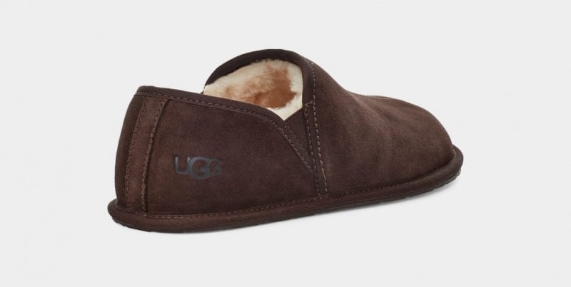 Kapcie Męskie Ugg Scuff Romeo II Brązowe | YVE-960854