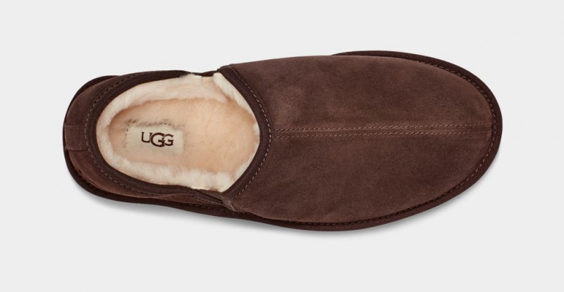 Kapcie Męskie Ugg Scuff Romeo II Brązowe | YVE-960854