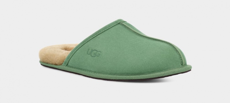 Kapcie Męskie Ugg Scuff Zielone | ERC-192486