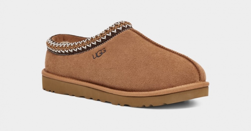 Kapcie Męskie Ugg Tasman Brązowe | VIH-567283