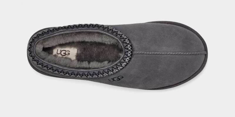 Kapcie Męskie Ugg Tasman Ciemny Szare | CZK-634079