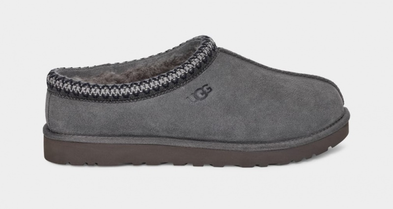 Kapcie Męskie Ugg Tasman Ciemny Szare | CZK-634079