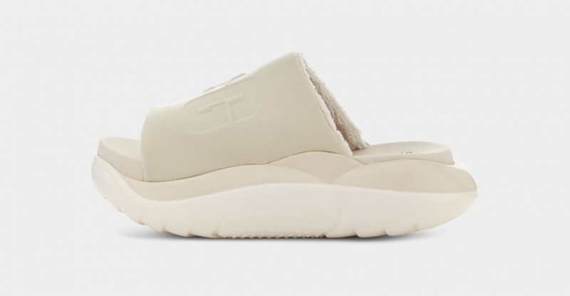 Klapki Damskie Ugg LA Cloud Głęboka Niebieskie | UWB-378105