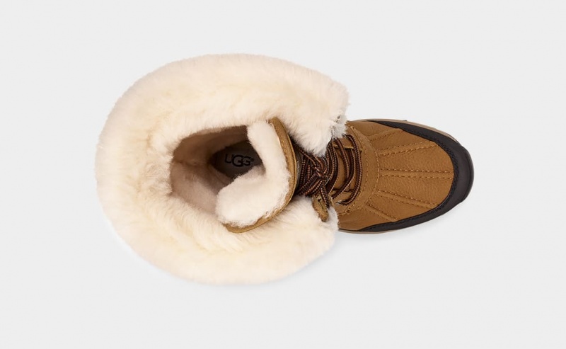 Kozaki Damskie Ugg Adirondack III Wysokie Brązowe | RAG-857129