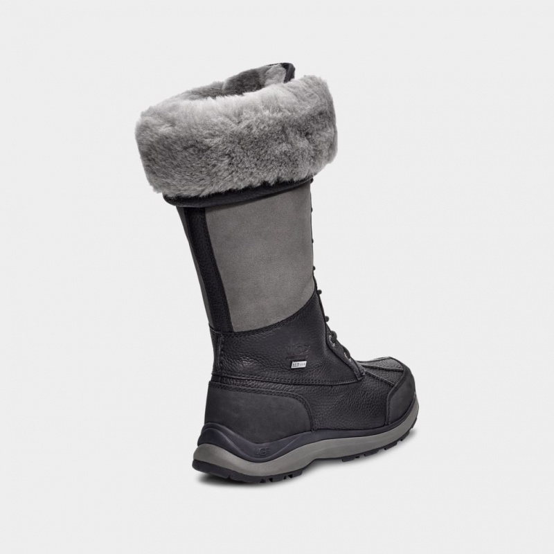 Kozaki Damskie Ugg Adirondack III Wysokie Czarne | SFY-045386