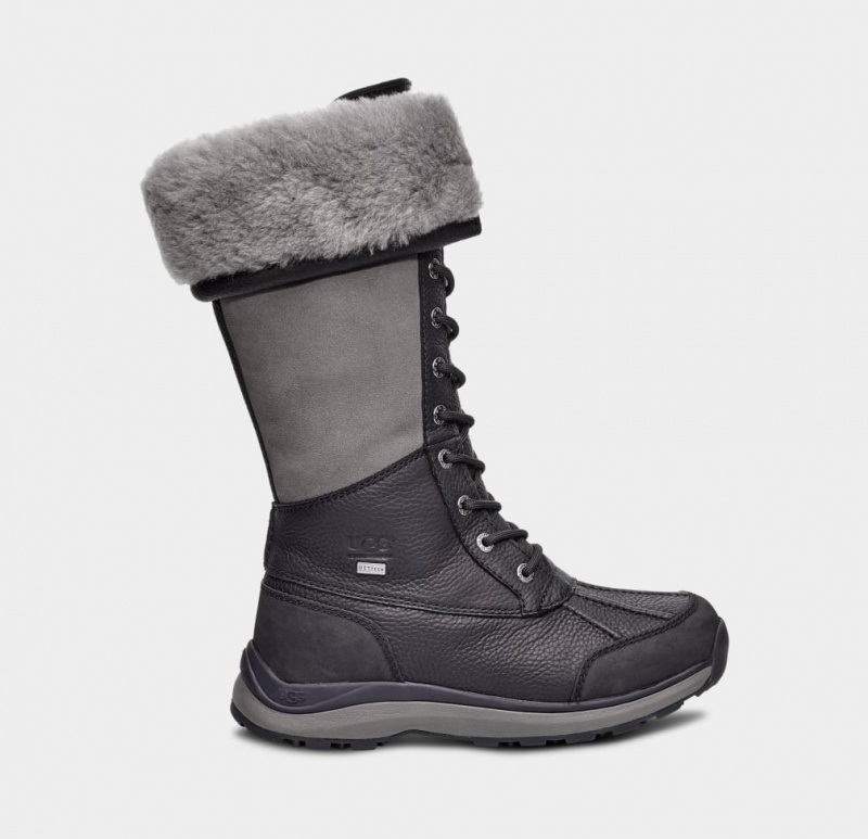 Kozaki Damskie Ugg Adirondack III Wysokie Czarne | SFY-045386