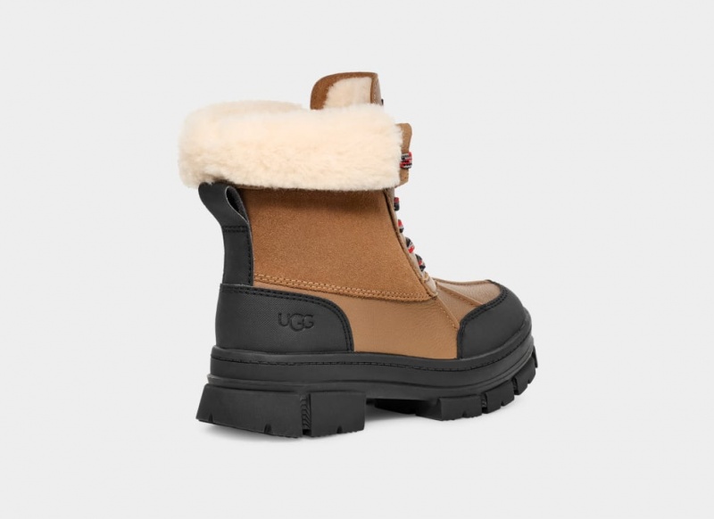 Kozaki Damskie Ugg Ashton Addie Brązowe | BVR-568419