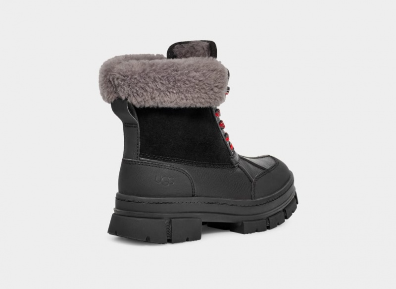 Kozaki Damskie Ugg Ashton Addie Czarne | PHG-789354