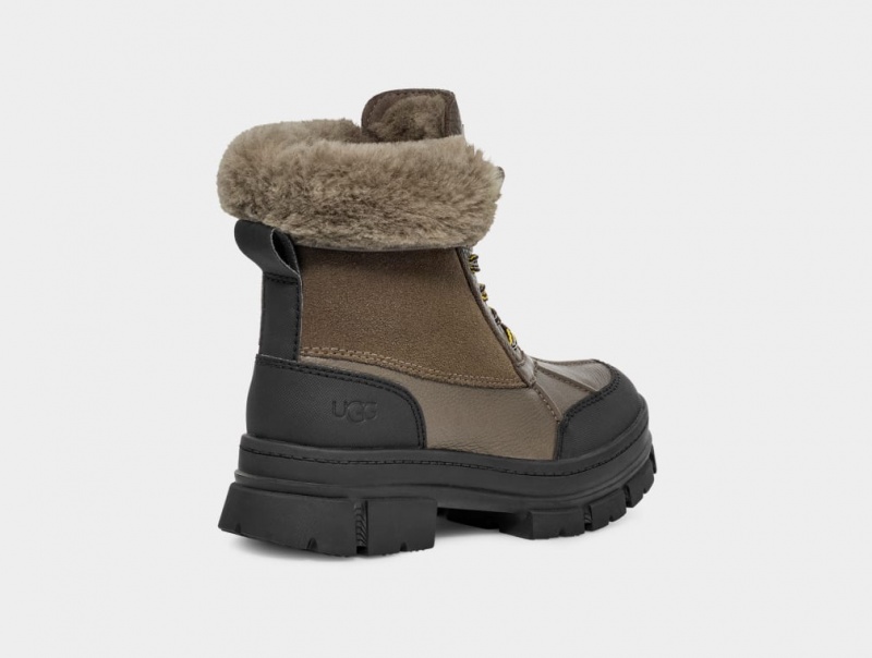 Kozaki Damskie Ugg Ashton Addie Szare | HKP-538192