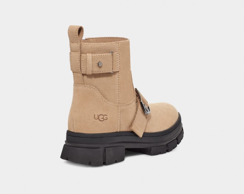 Kozaki Damskie Ugg Ashton Brązowe | FCT-436087