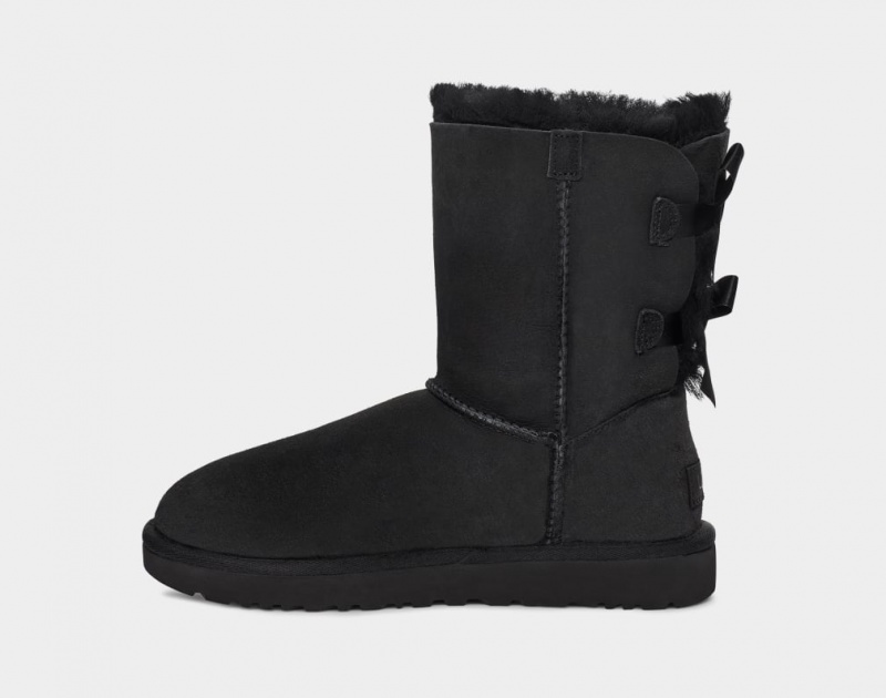 Kozaki Damskie Ugg Bailey Bow II Czarne | NSG-543869