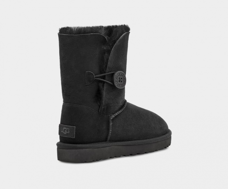 Kozaki Damskie Ugg Bailey Button II Czarne | UWL-901864