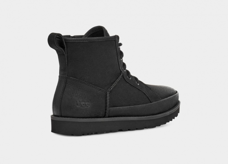 Kozaki Damskie Ugg Deconstructed Koronkowe Czarne | RLG-613572