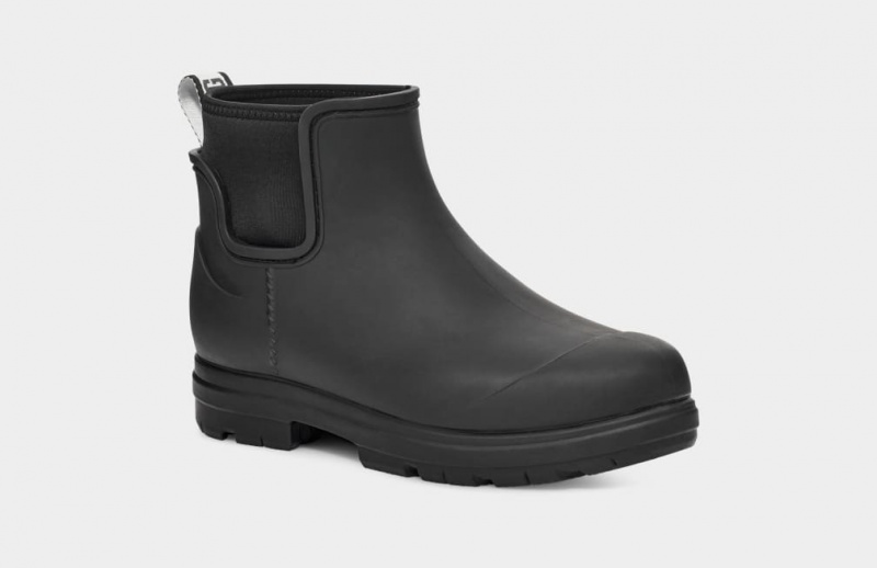 Kozaki Damskie Ugg Droplet Czarne | JPB-943165