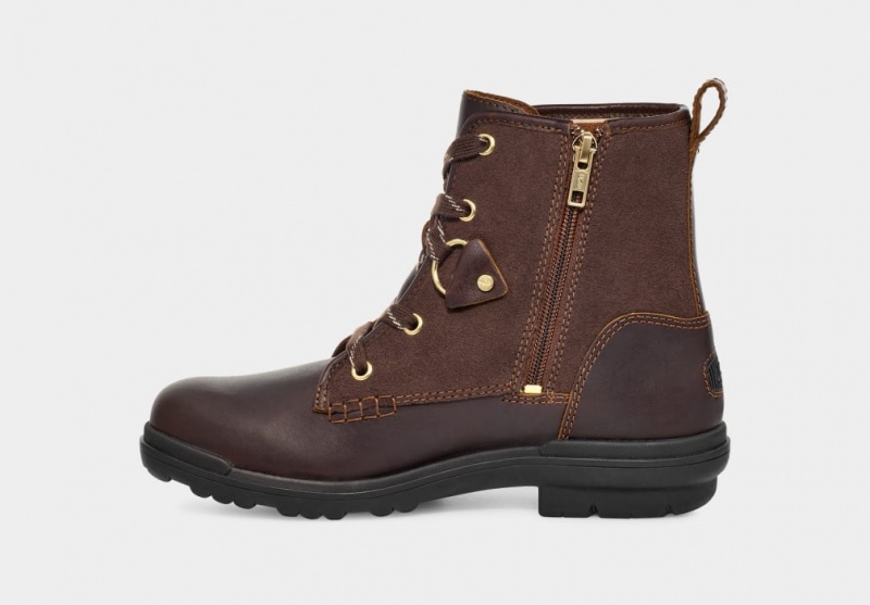 Kozaki Damskie Ugg Hapsburg Hiker Brązowe | LIA-934586