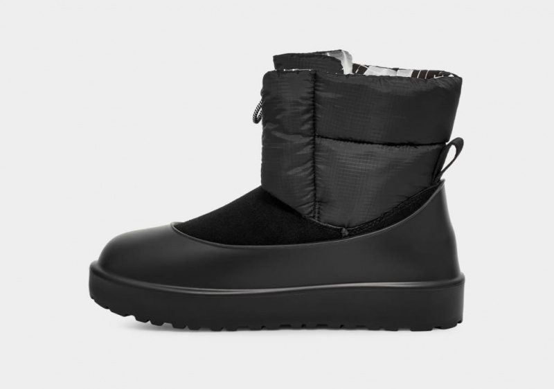 Kozaki Damskie Ugg Klasyczne Maxi Toggle Czarne | EBY-597124