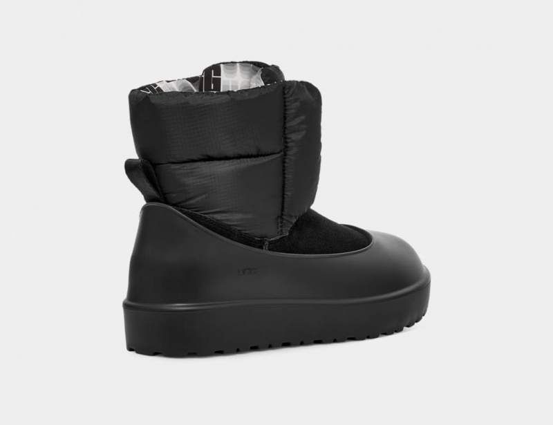 Kozaki Damskie Ugg Klasyczne Maxi Toggle Czarne | EBY-597124