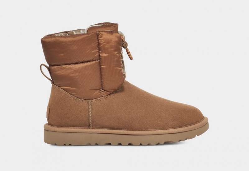 Kozaki Damskie Ugg Klasyczne Maxi Toggle Brązowe | VEC-478520