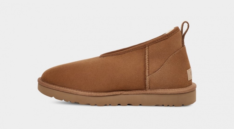 Kozaki Damskie Ugg Klasyczne Micro Mini Brązowe | HOZ-590361