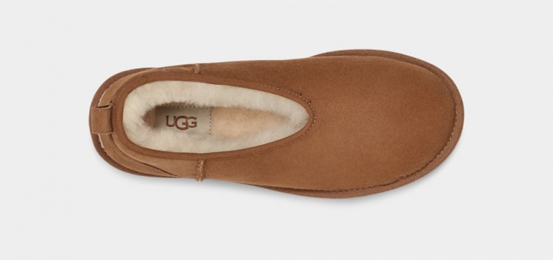 Kozaki Damskie Ugg Klasyczne Micro Mini Brązowe | HOZ-590361