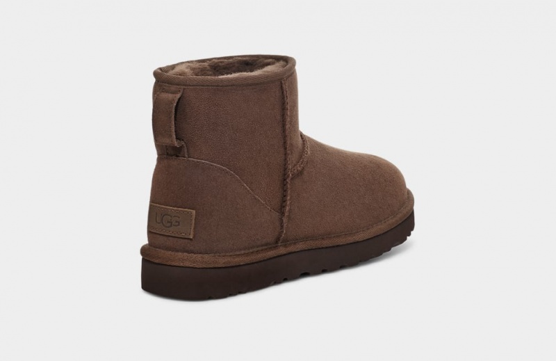 Kozaki Damskie Ugg Klasyczne Mini II Brązowe | PHV-853026