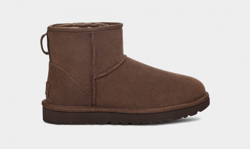 Kozaki Damskie Ugg Klasyczne Mini II Brązowe | PHV-853026