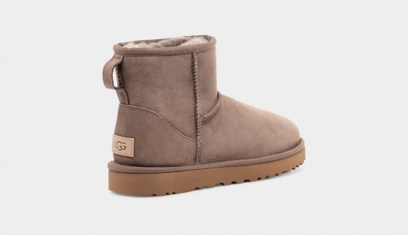 Kozaki Damskie Ugg Klasyczne Mini II Brązowe | WQI-627543