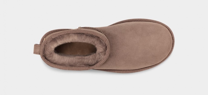 Kozaki Damskie Ugg Klasyczne Mini II Brązowe | WQI-627543