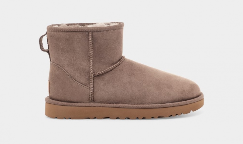 Kozaki Damskie Ugg Klasyczne Mini II Brązowe | WQI-627543