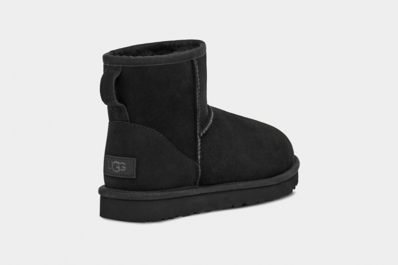 Kozaki Damskie Ugg Klasyczne Mini II Czarne | EFM-012873