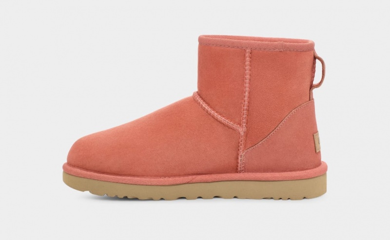 Kozaki Damskie Ugg Klasyczne Mini II Koralowe | XQM-716025