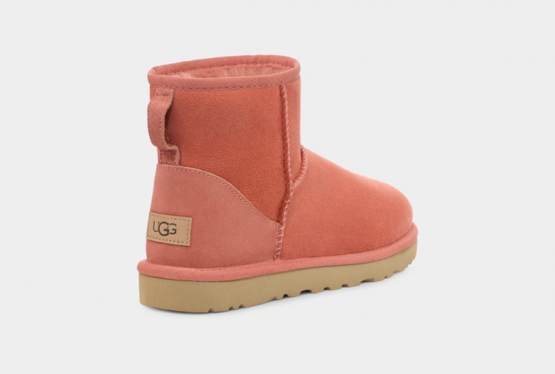 Kozaki Damskie Ugg Klasyczne Mini II Koralowe | XQM-716025