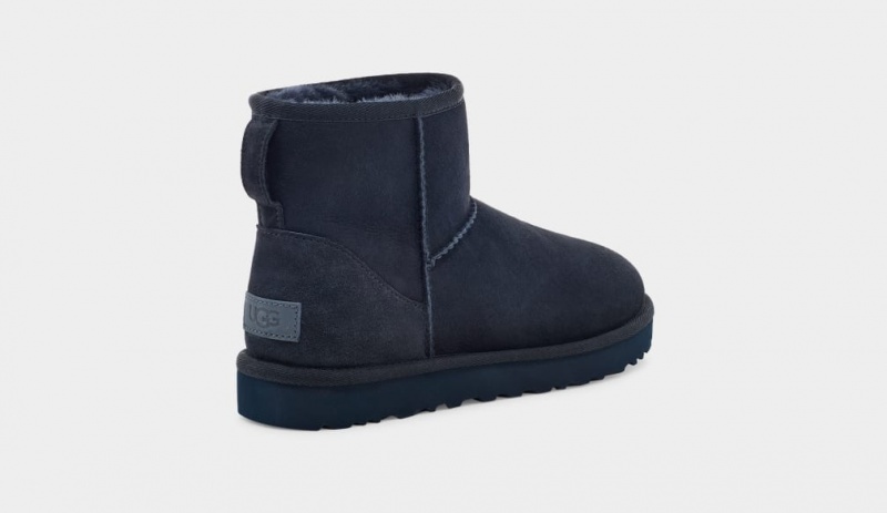 Kozaki Damskie Ugg Klasyczne Mini II Niebieskie | UDB-840761