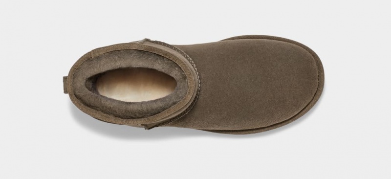 Kozaki Damskie Ugg Klasyczne Mini II Szare | NYB-952186