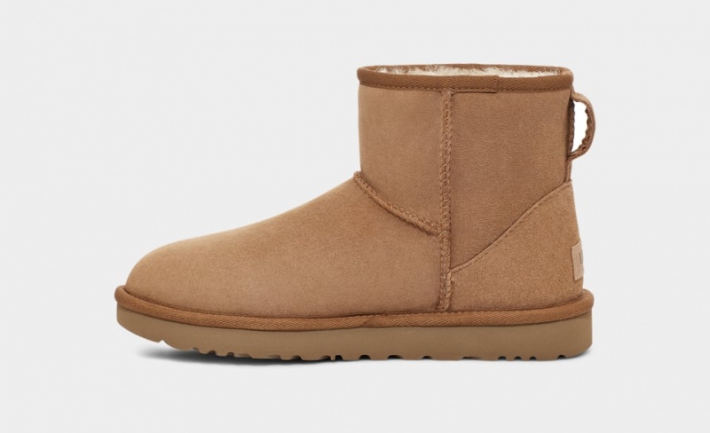 Kozaki Damskie Ugg Klasyczne Mini Regenerate Brązowe | JTA-092356