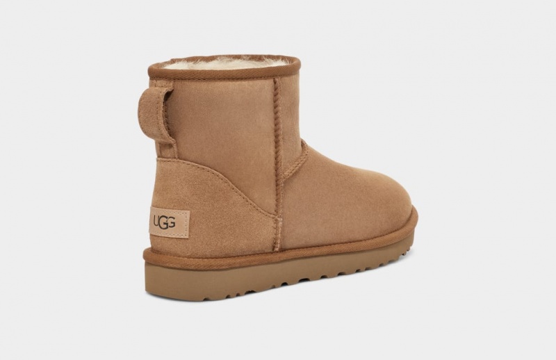 Kozaki Damskie Ugg Klasyczne Mini Regenerate Brązowe | JTA-092356