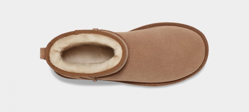 Kozaki Damskie Ugg Klasyczne Mini Regenerate Brązowe | JTA-092356