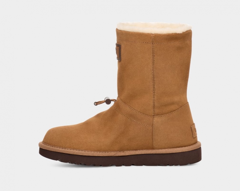 Kozaki Damskie Ugg Klasyczne Toggler Brązowe | AYW-049563