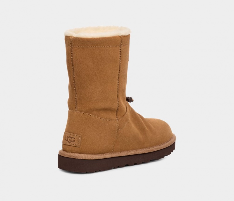 Kozaki Damskie Ugg Klasyczne Toggler Brązowe | AYW-049563