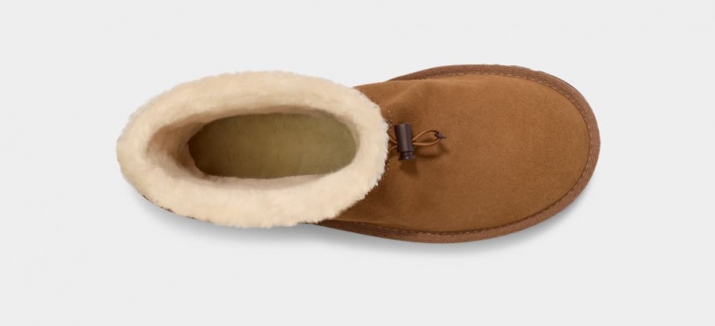 Kozaki Damskie Ugg Klasyczne Toggler Brązowe | AYW-049563