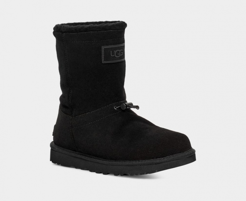 Kozaki Damskie Ugg Klasyczne Toggler Czarne | GHL-801469