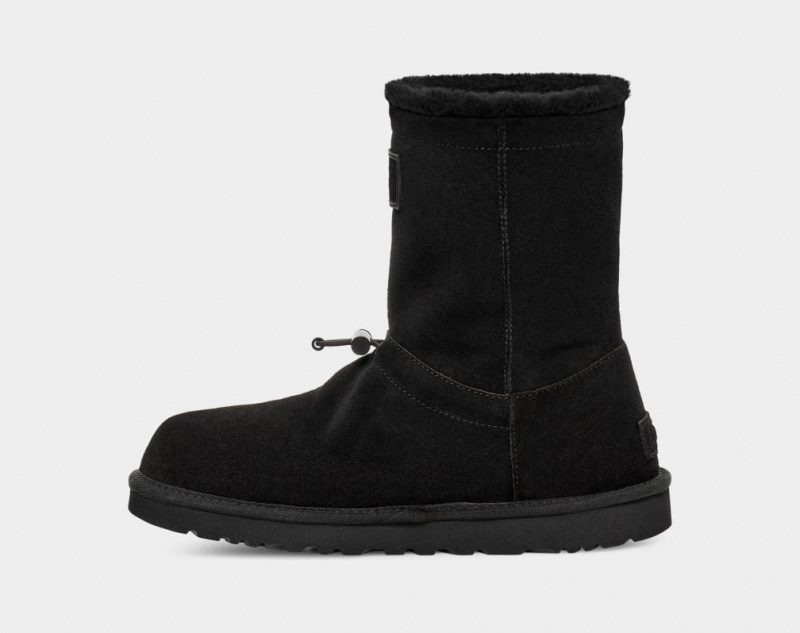 Kozaki Damskie Ugg Klasyczne Toggler Czarne | GHL-801469