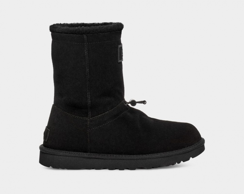 Kozaki Damskie Ugg Klasyczne Toggler Czarne | GHL-801469