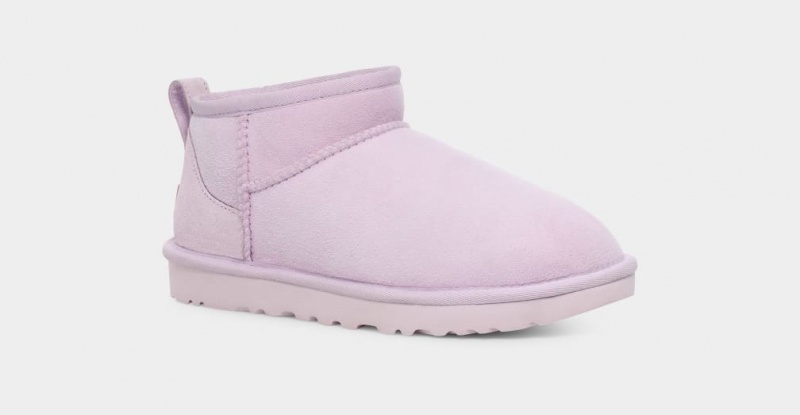 Kozaki Damskie Ugg Klasyczne Ultra Mini Lawenda | NUY-146859