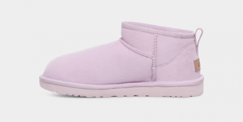 Kozaki Damskie Ugg Klasyczne Ultra Mini Lawenda | NUY-146859