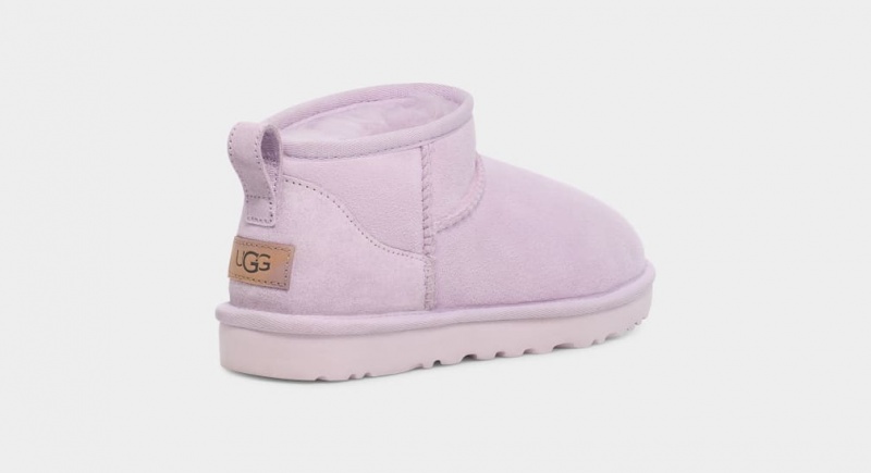 Kozaki Damskie Ugg Klasyczne Ultra Mini Lawenda | NUY-146859