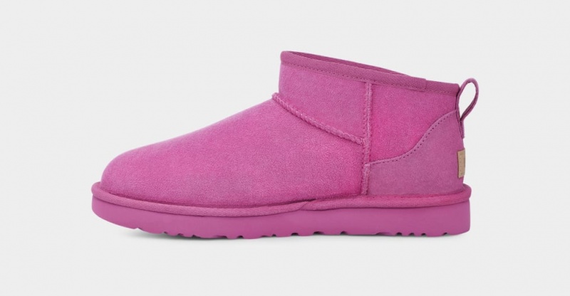 Kozaki Damskie Ugg Klasyczne Ultra Mini Fioletowe | SOC-850347